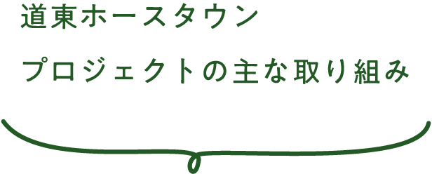 道東ホースタウンプロジェクトの主な取り組み
